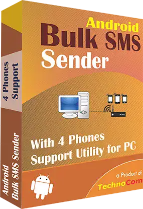 Multiple Phone Bulk SMS Sender(2phone support)