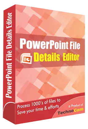 PowerPoint File Details Editor