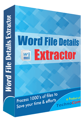 Word File Details Extractor