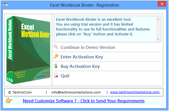 Excel Workbook Binder