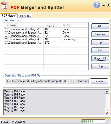 PDF Merger & Splitter 