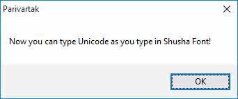 Parivartak Unicode Editor