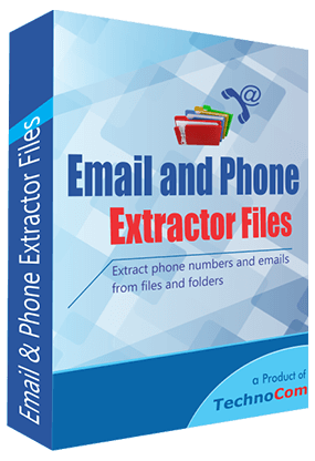 Email and Phone Extractor Files