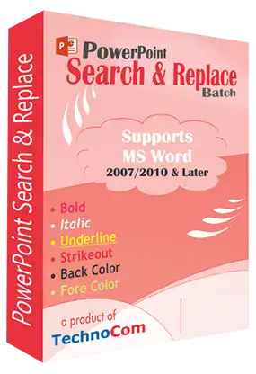 PowerPoint Search & Replace