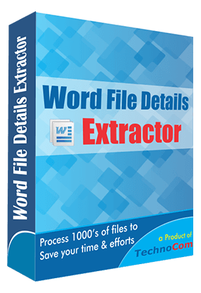 Word File Details Extractor