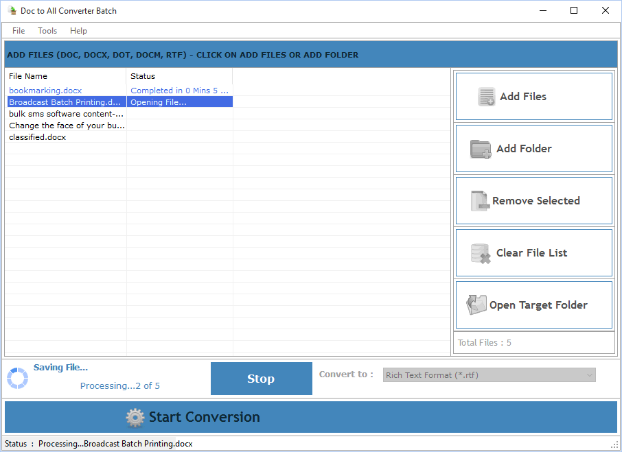 Doc to All Converter