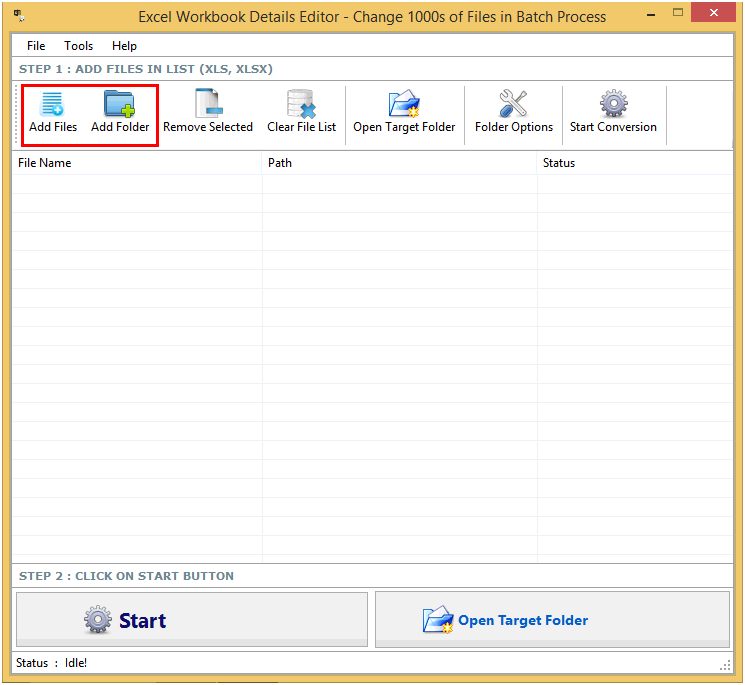 Excel Workbook Details Editor