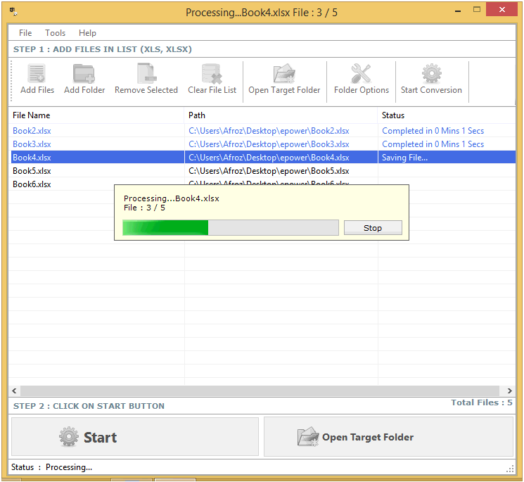 Excel Workbook Details Editor