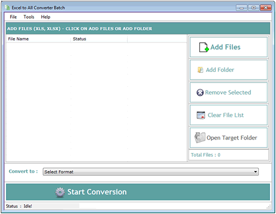 Windows 7 Excel to All Converter Batch 3.2.3.7 full