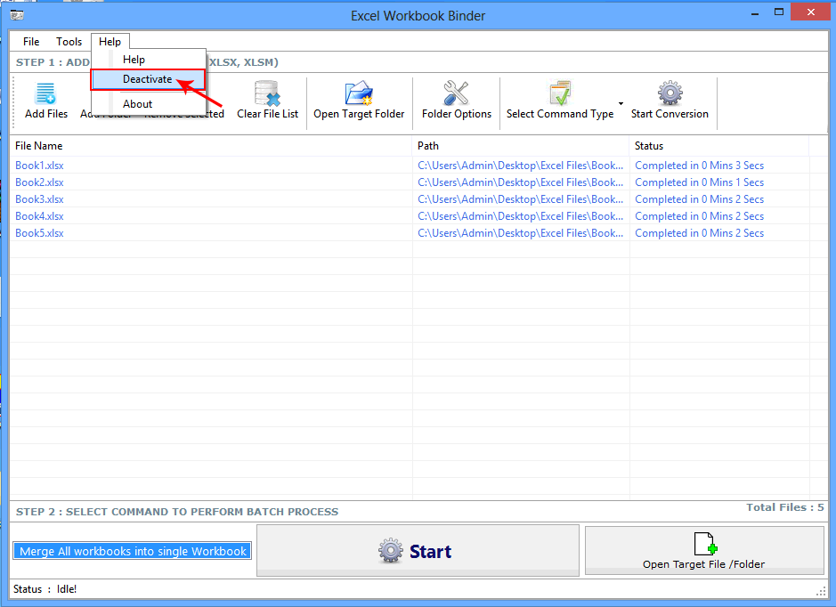 Excel Workbook Binder