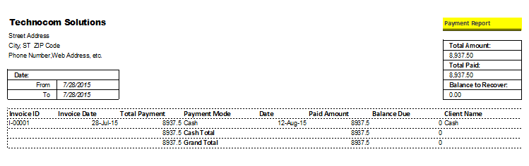 Gujarati Excel Invoice Software