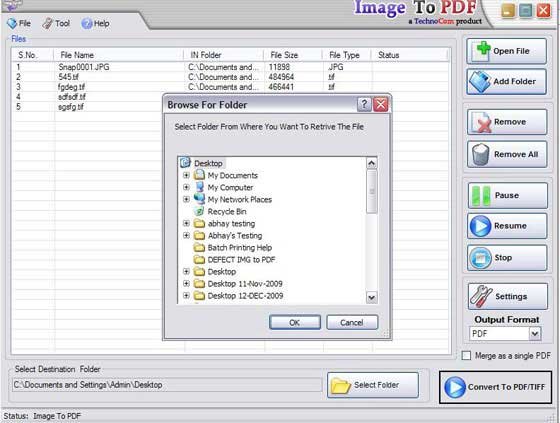 Image To PDF Converter