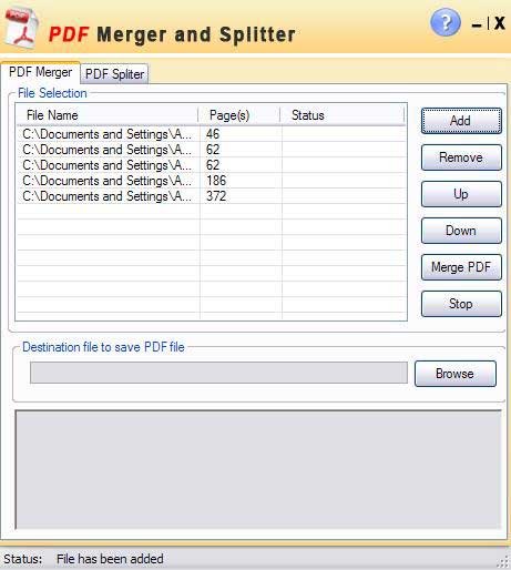 PDF Merger & Splitter 