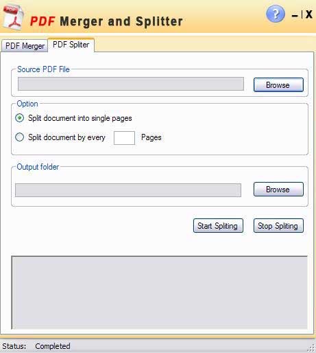 PDF Merger & Splitter 