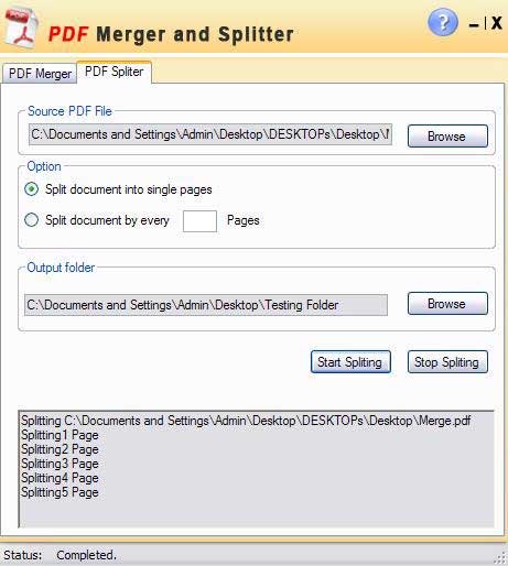 PDF Merger & Splitter 