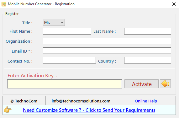 registration