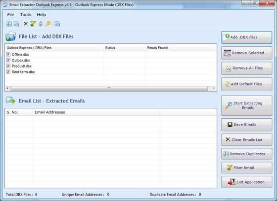 Email Extractor Outlook Express