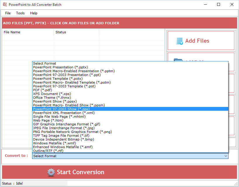 PowerPoint to All Converter