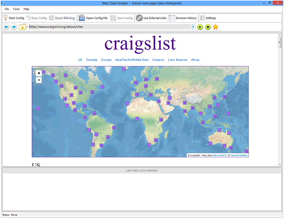 Web Data Scraper