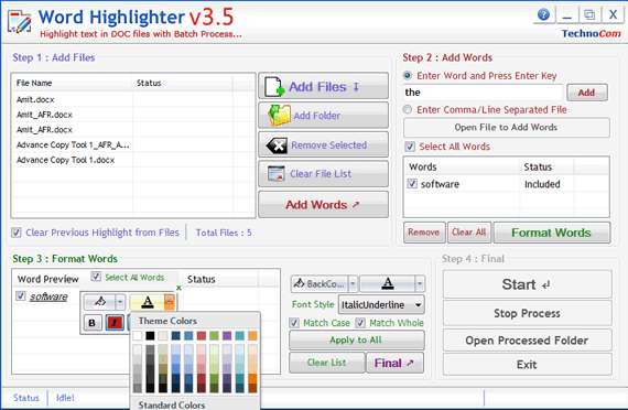 doc higliighting software